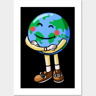 Smiling Earth Posters and Art